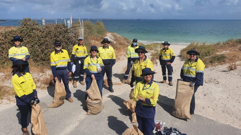 proAlliance employees pitch in for Clean Up Australia Day
